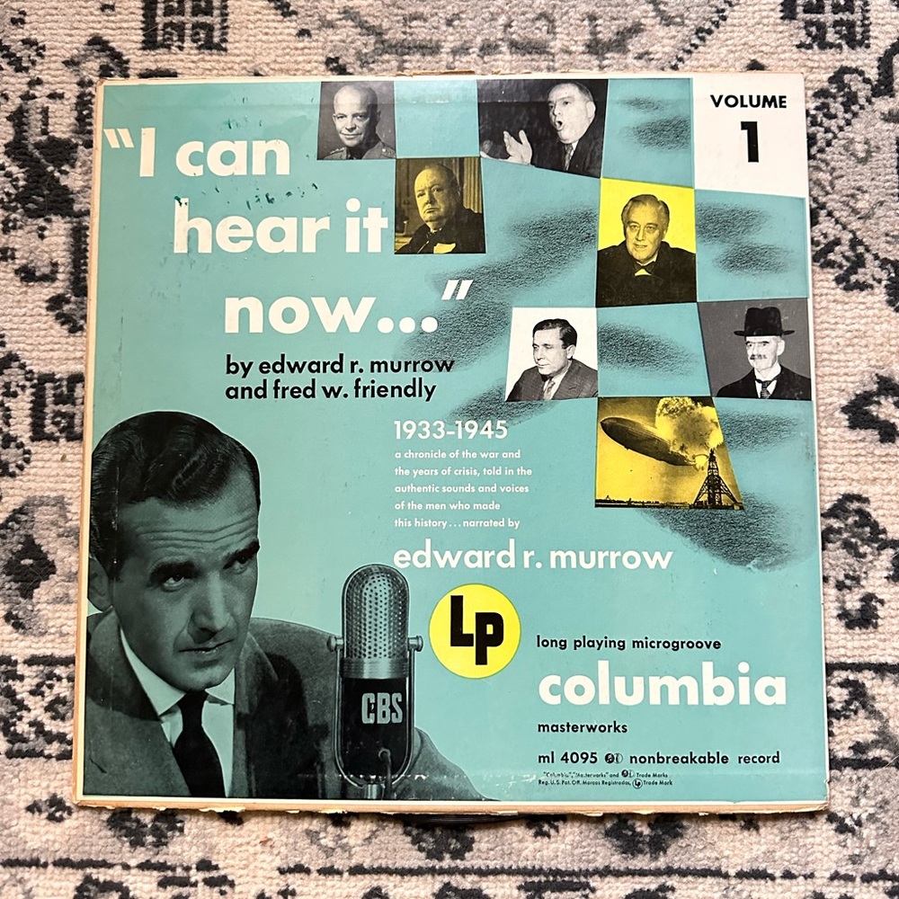 'I can hear it now. by edward r. murrow and fred w. friendly 1933-1945
